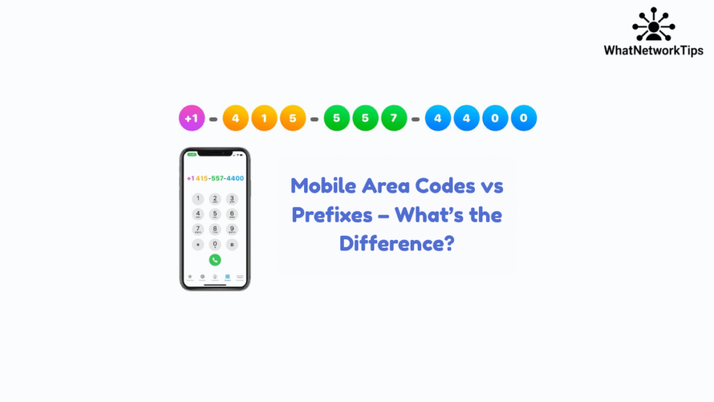 Mobile Area Codes vs Prefixes – What’s the Difference?